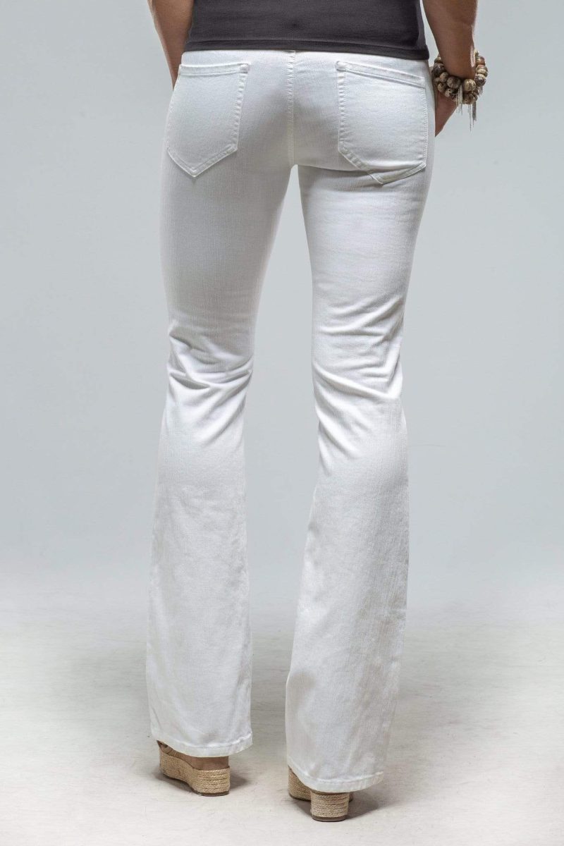 axels premium denim tommy flare jeans in white ladies pants jeans axels vail 29341217063101