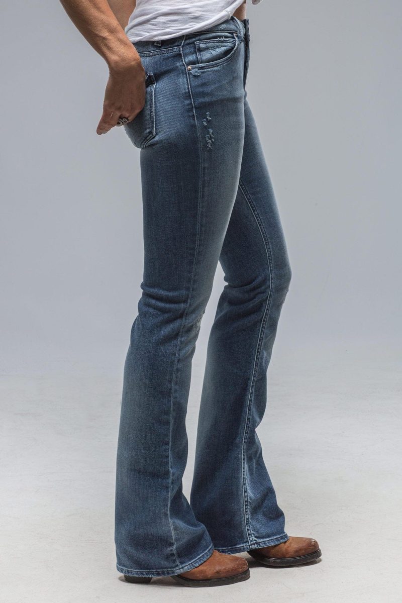 axels premium denim tommy ripped amp repaired flare jeans in lt blue ladies pants jeans axels vail 36568363892970