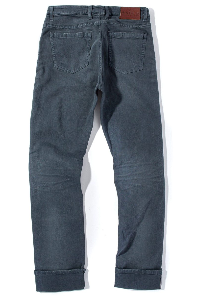 axels premium denim tucson selvedge denim in acciaio mens pants 5 pocket axels vail 39091713343722