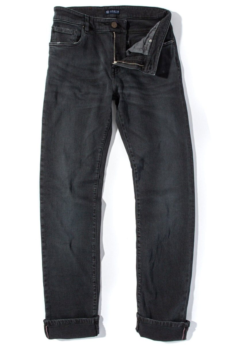 axels premium denim tucson selvedge denim in anthracite mens pants 5 pocket axels vail 39091708756202