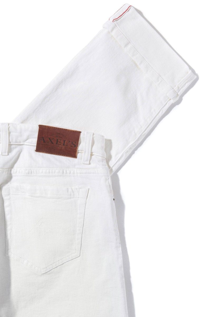 axels premium denim tucson selvedge denim in bianco mens pants 5 pocket axels vail 39091712229610