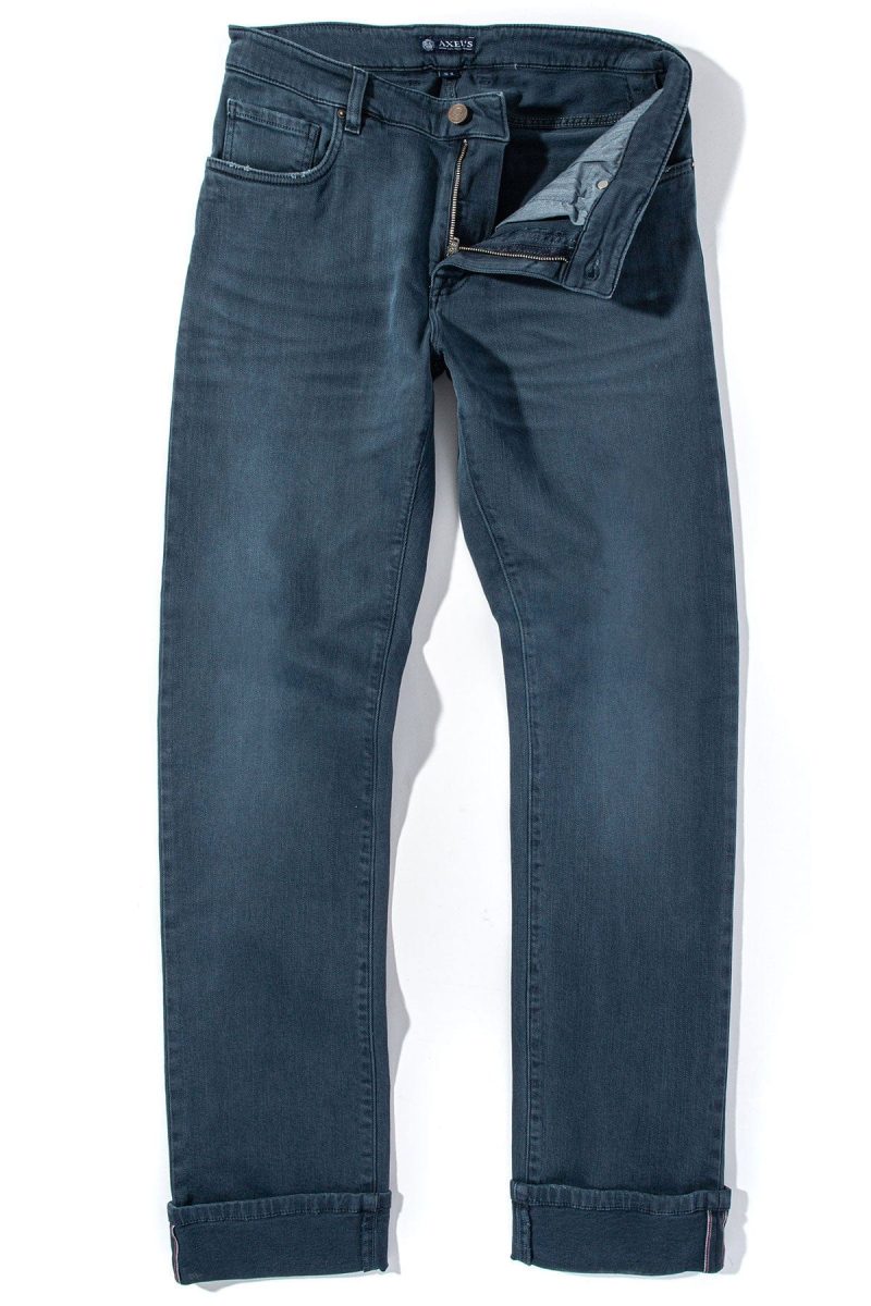 axels premium denim tucson selvedge denim in blu oxford mens pants 5 pocket axels vail 39091711541482