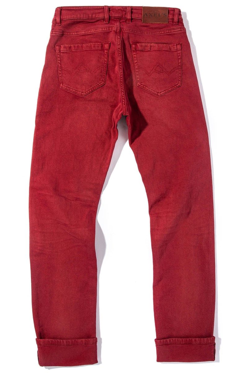 axels premium denim tucson selvedge denim in cherry mens pants 5 pocket axels vail 38609826873578