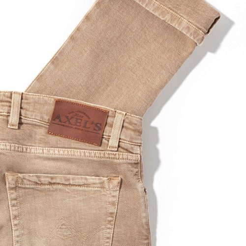 axels premium denim tucson selvedge denim in desert sand mens pants 5 pocket axels vail 37712989389034