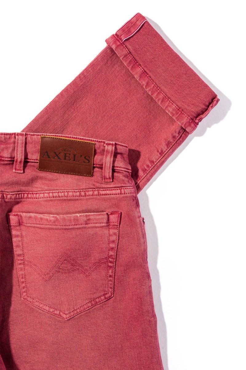 axels premium denim tucson selvedge denim in fragola mens pants 5 pocket axels vail 38609821925610