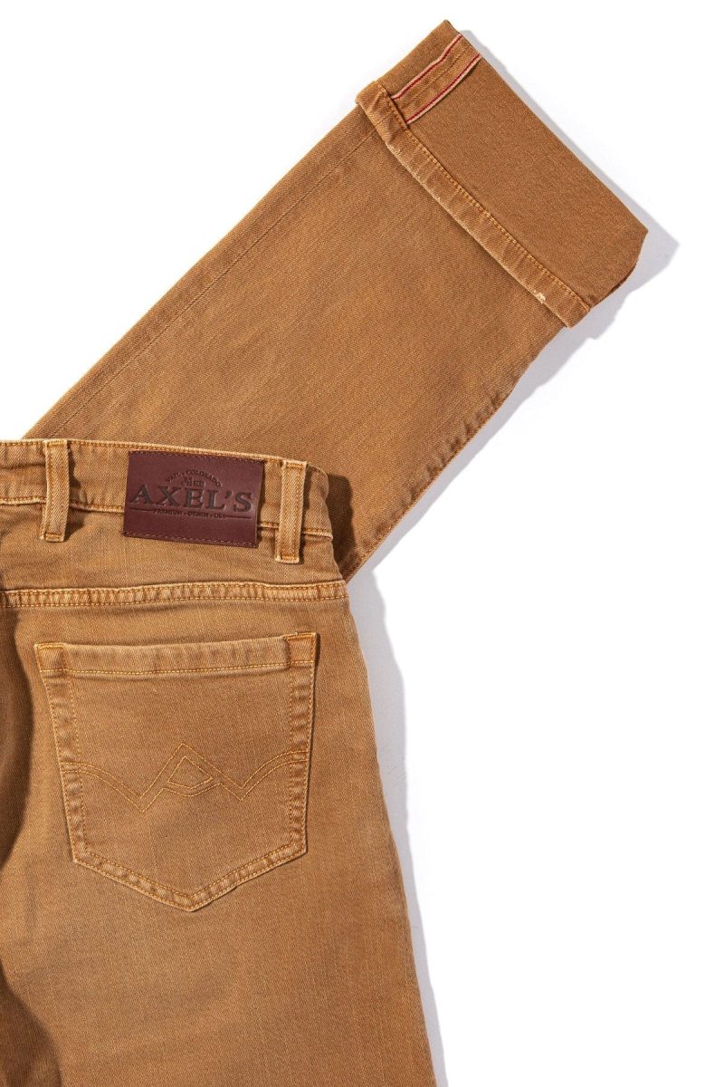 axels premium denim tucson selvedge denim in gold mens pants 5 pocket axels vail 39091710853354