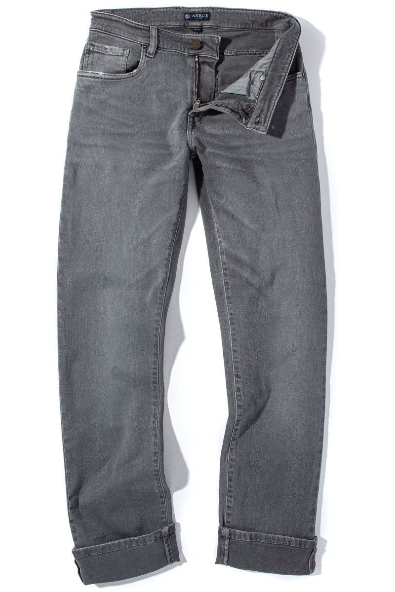 axels premium denim tucson selvedge denim in grigio mens pants 5 pocket axels vail 39091710165226