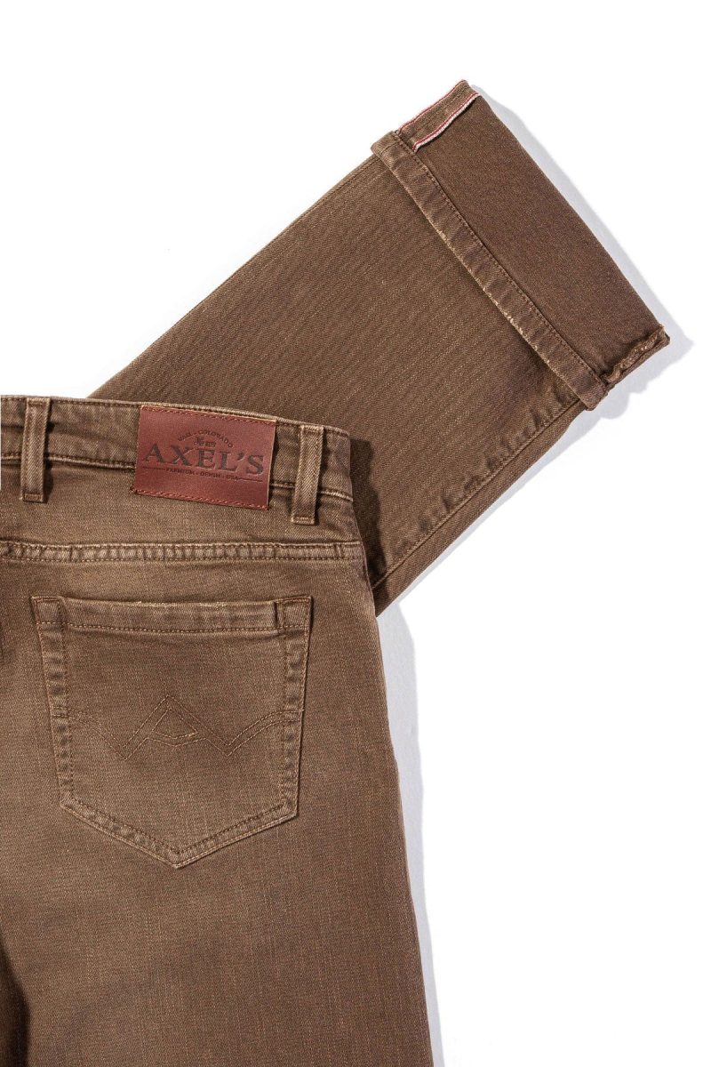 axels premium denim tucson selvedge denim in liquirizia mens pants 5 pocket axels vail 38626257338602