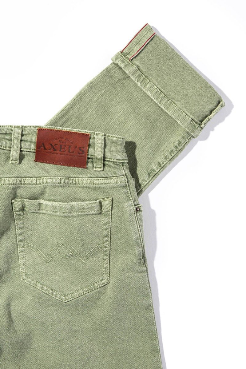 axels premium denim tucson selvedge denim in menta mens pants 5 pocket axels vail 38609816486122