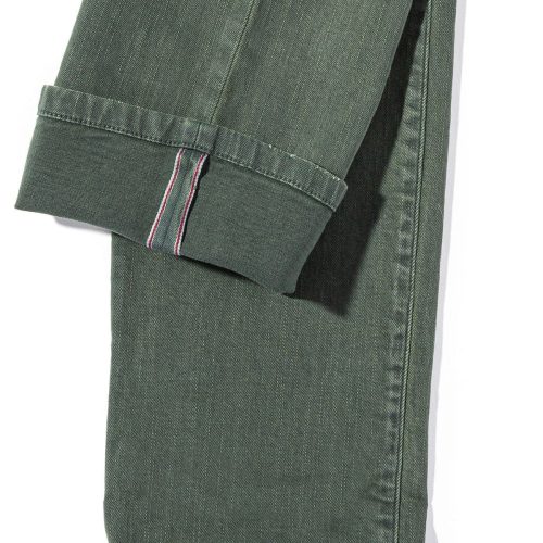 axels premium denim tucson selvedge denim in verde loden mens pants 5 pocket axels vail 38626255601898