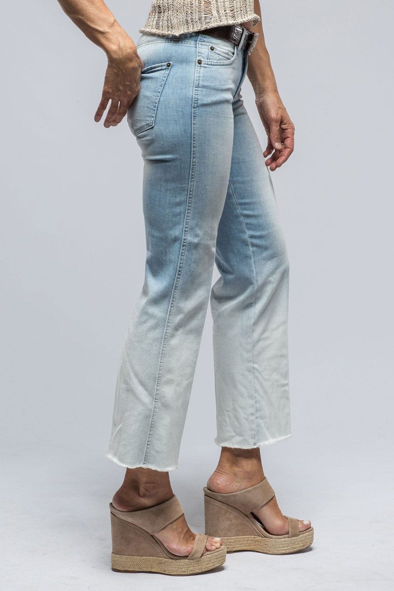 cambio francesca cropped jean in blue ombre ladies pants jeans axels vail 39117058179306