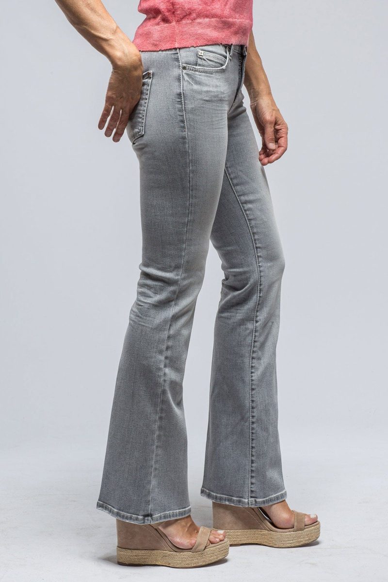 cambio paris flared jeans in washed grey ladies pants jeans axels vail 39886999257322