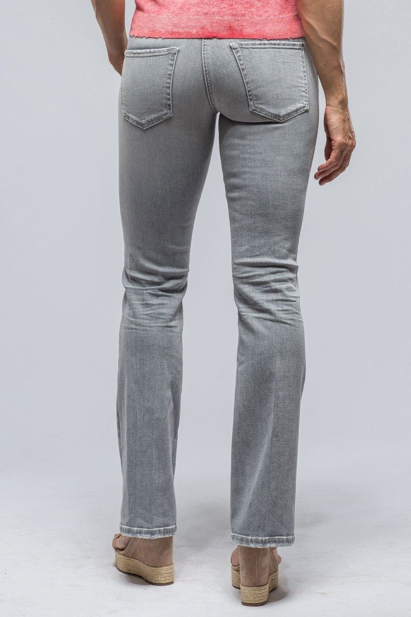 cambio paris flared jeans in washed grey ladies pants jeans axels vail 39886999290090