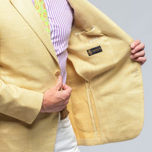 castangia trapani sport coat in gold mens tailored sport coats axels vail 39286569763050