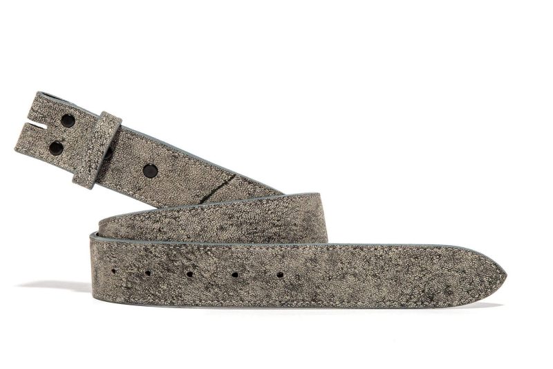 chacon distressed grey wildebeest strap belts and buckles belts axels vail 28211109265597