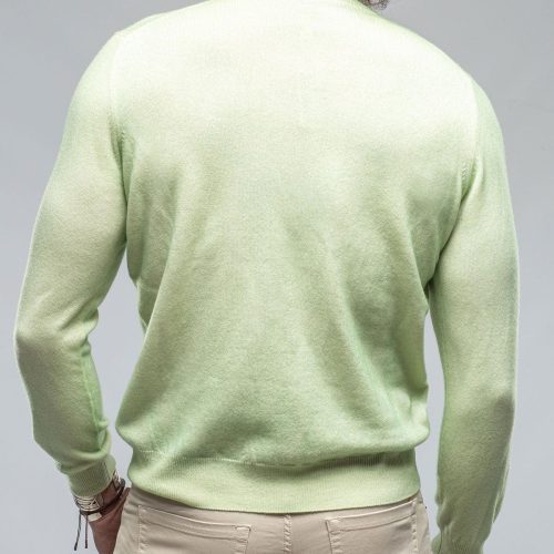 colombo tanzia kid cashmere in lime green mens sweaters axels vail 36919034773738