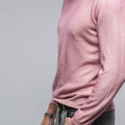 colombo tanzia kid cashmere in pink mens sweaters axels vail 37116310749418