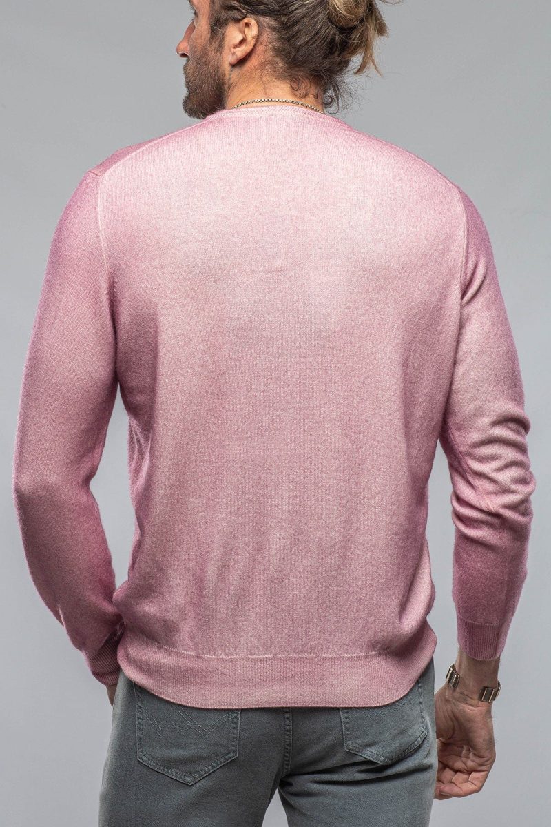 colombo tanzia kid cashmere in pink mens sweaters axels vail 37116310880490