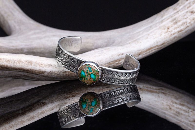 comstock heritage turquoise leaves cuff jewelry bracelets and bangles axels vail 40593261625578