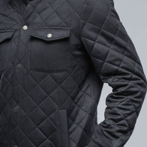 dibello cilindro cashmere quilted in navy mens outerwear cloth axels vail 39269441831146