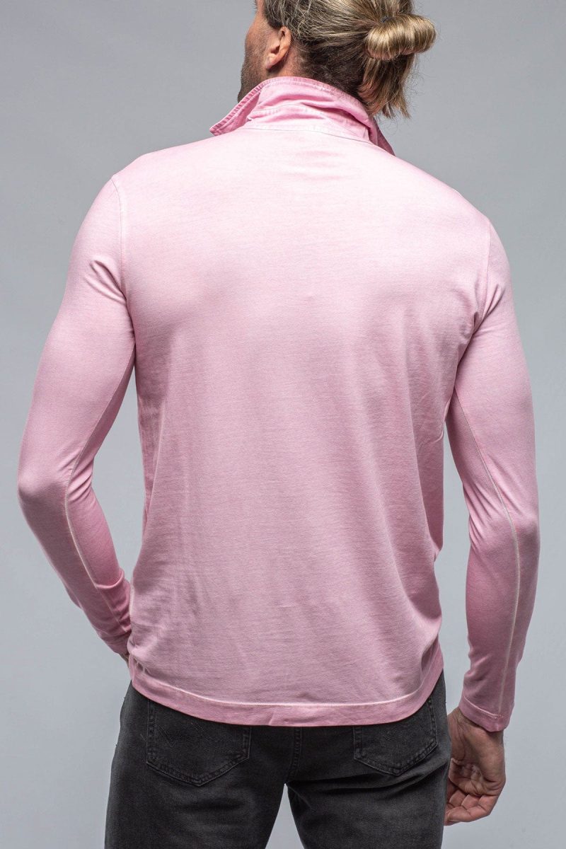 dune cafe paco ls polo shirt in pink mens shirts polos axels vail 36650821910762