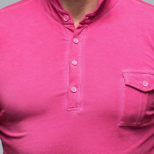 dune cafe paco ls polo shirt in raspberry mens shirts polos axels vail 38547752976618