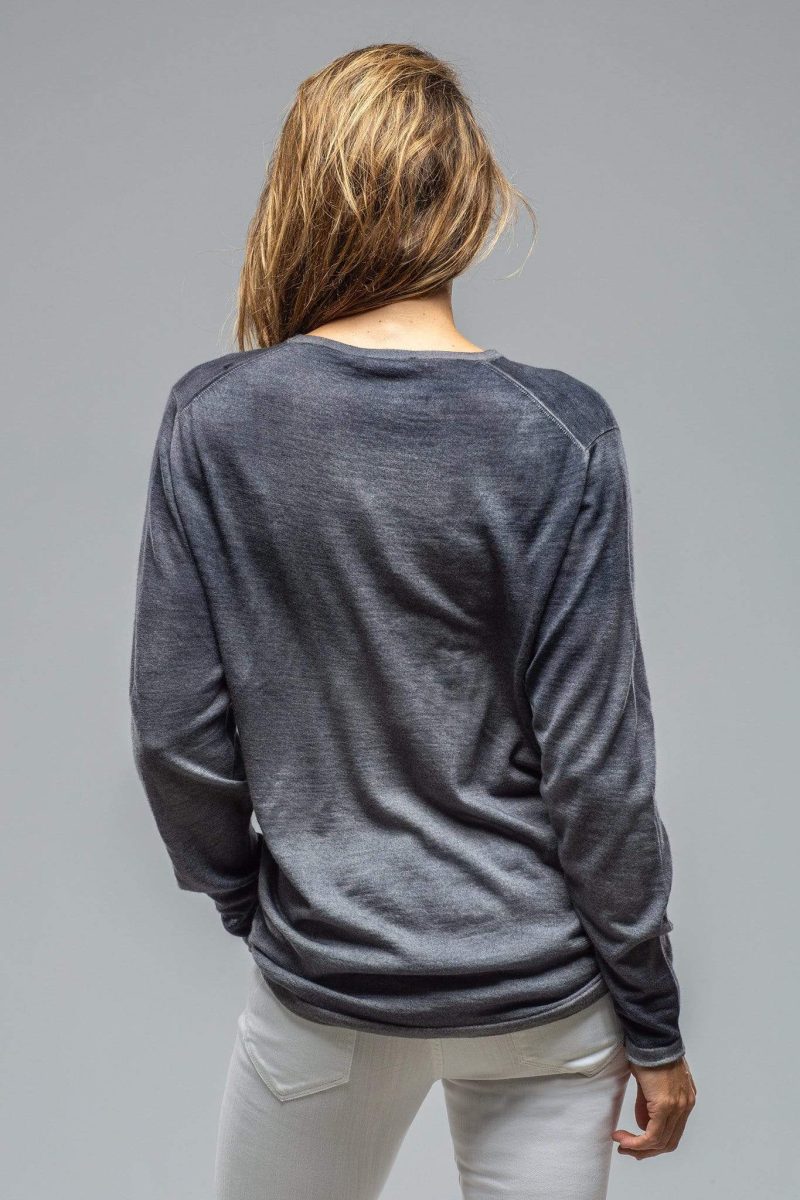 dune ellia over dyed lightweight cashmere in stone ladies sweaters axels vail 29876235862205