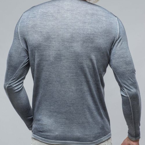 dune matteo cashmere crew in stone blue navy mens sweaters axels vail 38547938443498