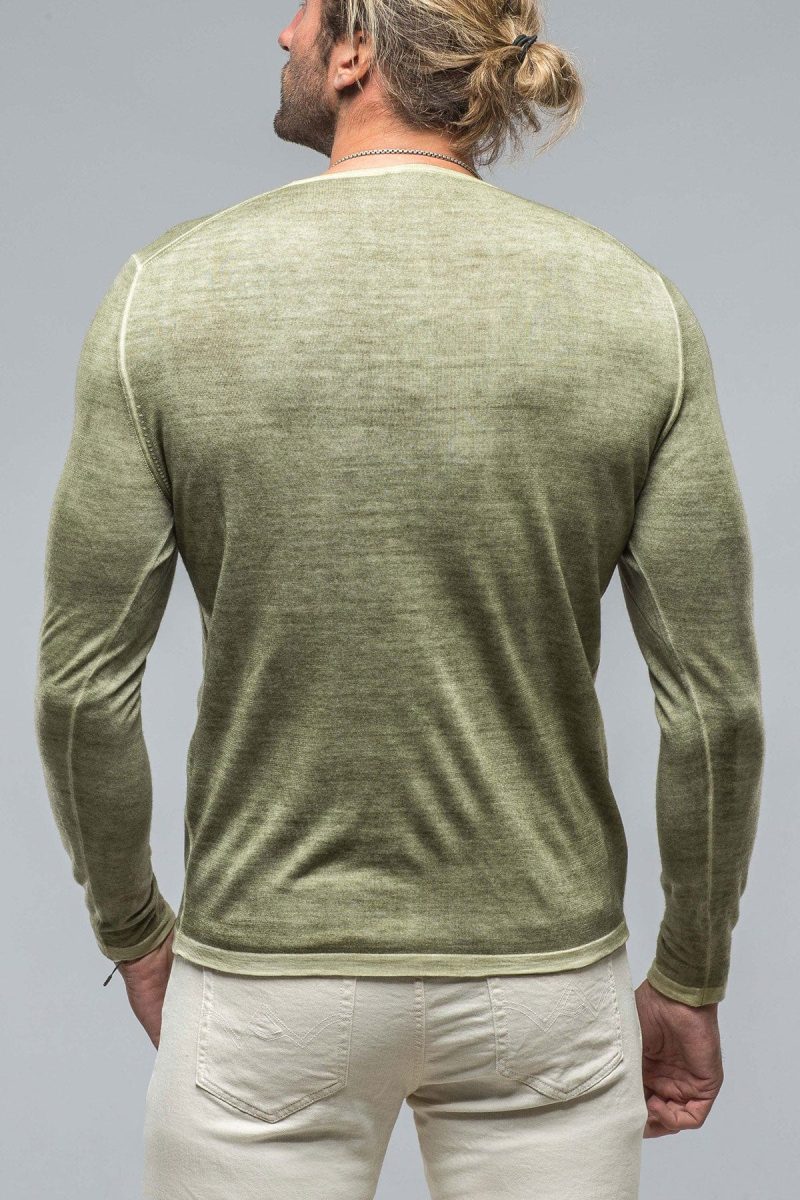 dune matteo cashmere sweater in olive mens sweaters axels vail 38547905904874