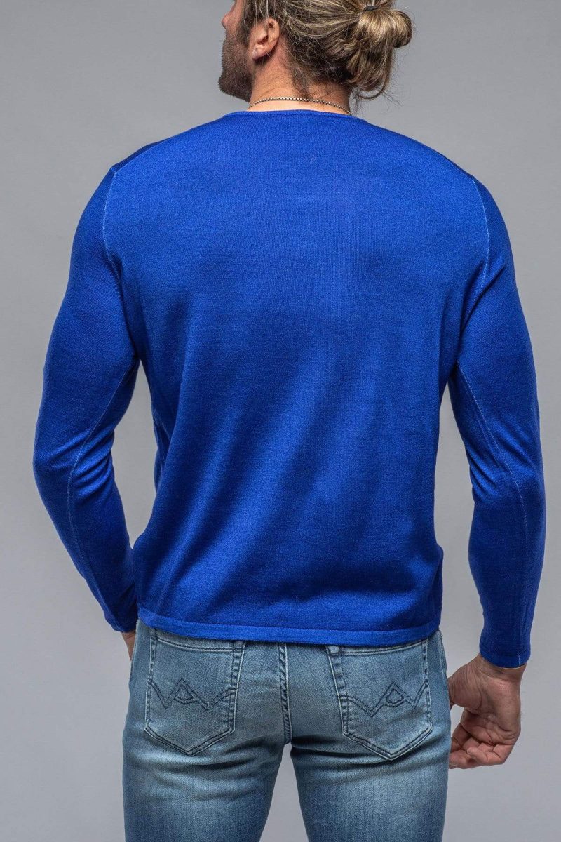 dune pacific merino crew in cobalt mens sweaters axels vail 36240150757610