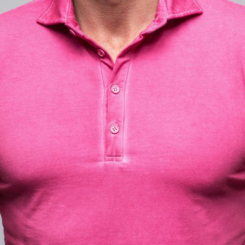 dune toulour ss woven polo in raspberry mens shirts polos axels vail 40043806818538