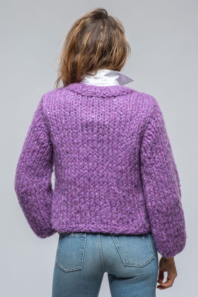 ella silla beatrix lux cashmere sweater in lavender ladies sweaters axels vail 39376684613866