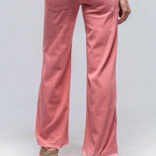 european culture elisa open hem jean in coral ladies pants jeans axels vail 37005072236778