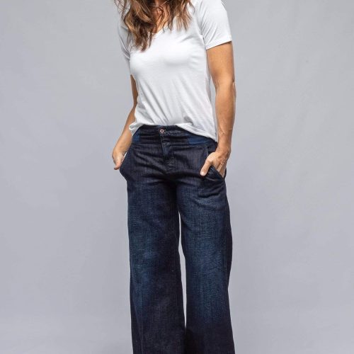 european culture mira raw denim wide leg jean ladies pants jeans axels vail 30787141828797