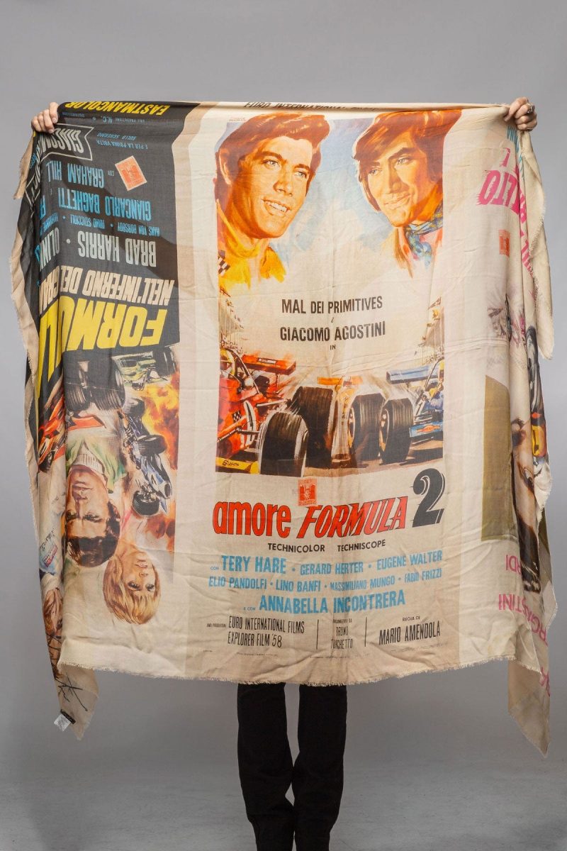 faliero sarti formula 1 vintage poster scarf ladies accessories scarves axels vail 40614211158250