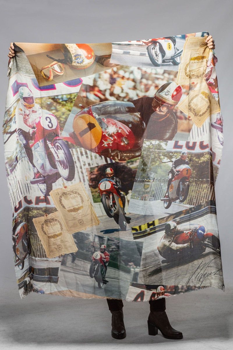 faliero sarti il pilota vintage moto scarf ladies accessories scarves axels vail 40614183370986