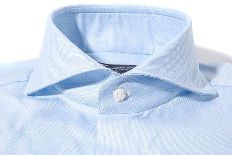 finamore napoli koralpe royal oxford shirt in sky blue mens shirts axels vail 38975067881706