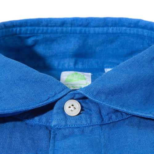 finamore napoli otztal 2 pocket shirt in blue mens shirts axels vail 39269409194218