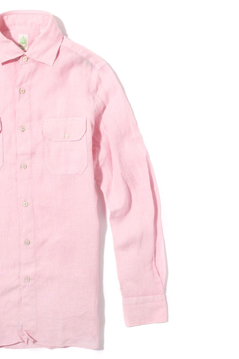 finamore napoli otztal 2 pocket shirt in pink mens shirts axels vail 38975082168554