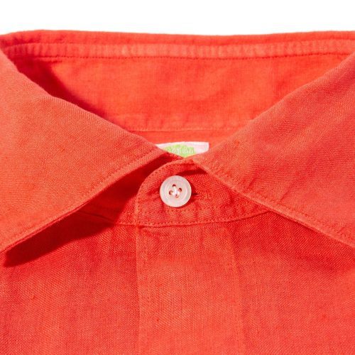 finamore napoli otztal 2 pocket shirt in red mens shirts axels vail 38975084462314