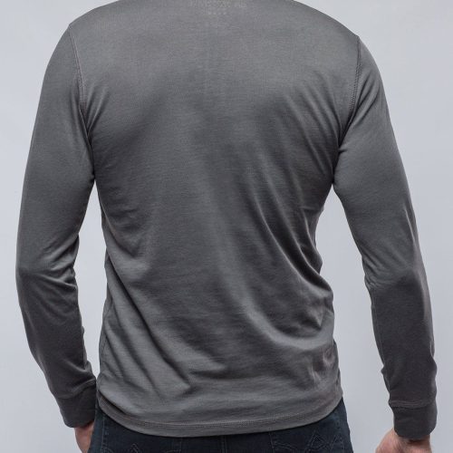 georg roth coronado cotton ls henley in grey mens shirts henleys axels vail 39124653474026