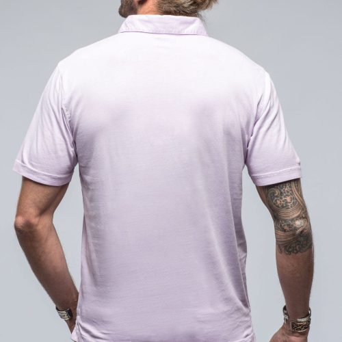 georg roth cruz cotton polo in lilac mens shirts polos axels vail 39255164911850