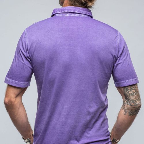 georg roth cruz cotton polo in purple mens shirts polos axels vail 39440501637354