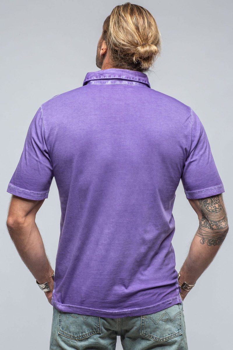 georg roth cruz cotton polo in purple mens shirts polos axels vail 39440501637354