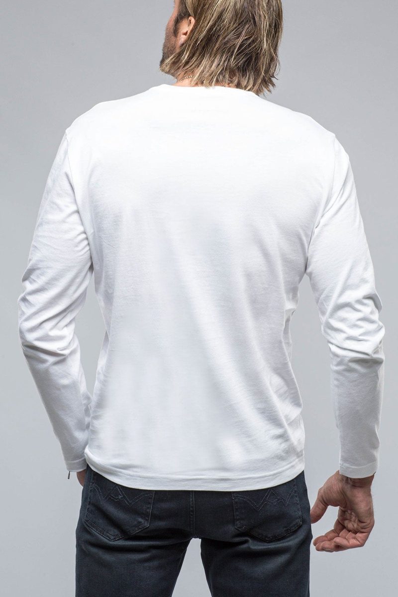 georg roth del mar ls v neck in white mens shirts t shirts axels vail 38663096041706