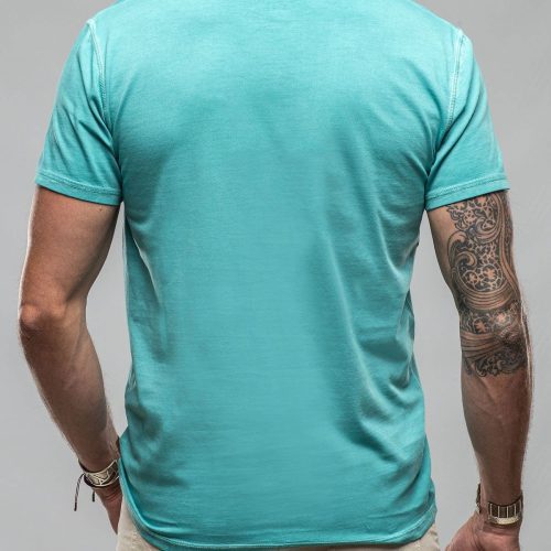 georg roth gr cotton ss henley in mint mens shirts t shirts axels vail 37617707942122