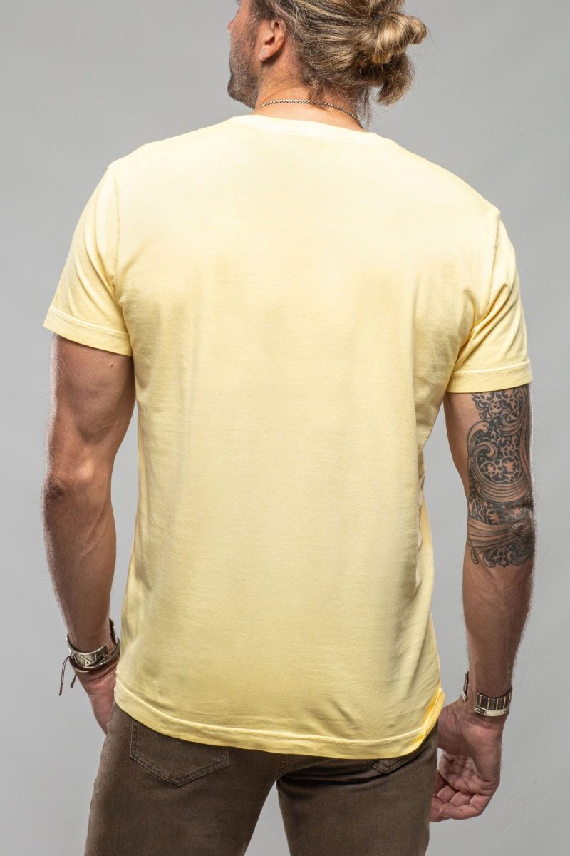 georg roth gr cotton tee in yellow mens shirts t shirts axels vail 37615623340266