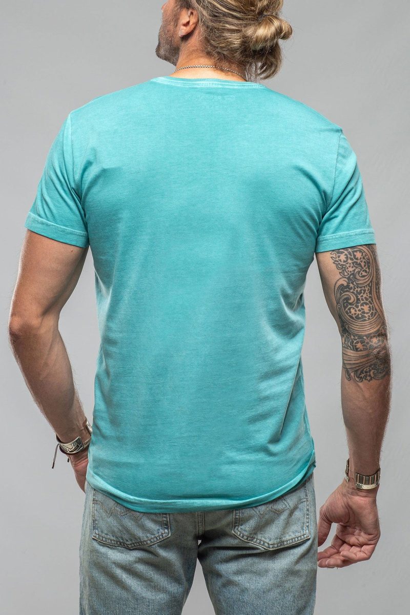 georg roth gr cotton v neck in mint mens shirts t shirts axels vail 37617666490602