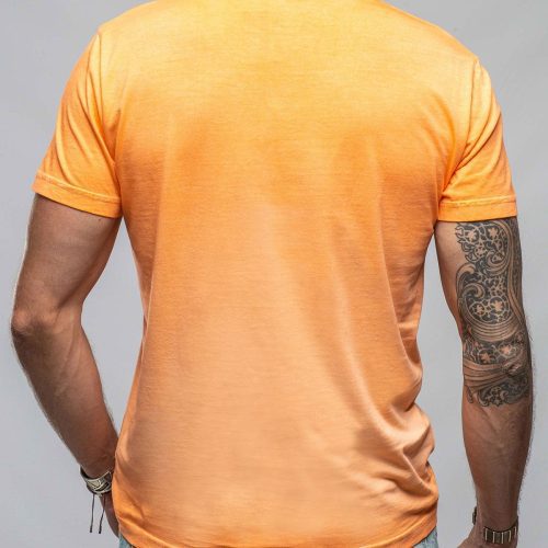 georg roth gr cotton v neck in orange mens shirts t shirts axels vail 37665618133226