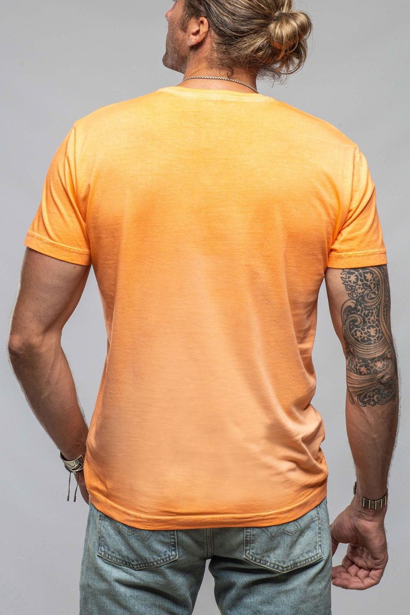 georg roth gr cotton v neck in orange mens shirts t shirts axels vail 37665618133226